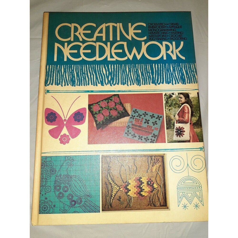 Creative Needlework, Jo Springer & Solweig Hedin 1974 Crafts Stitchery